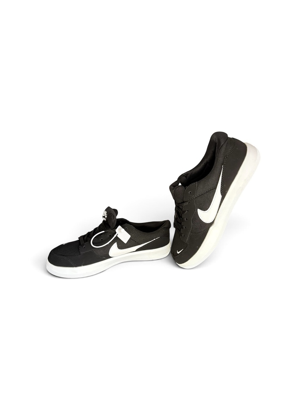 Nike SB Force 58 Men’s Sneakers Black White Size 8.5
